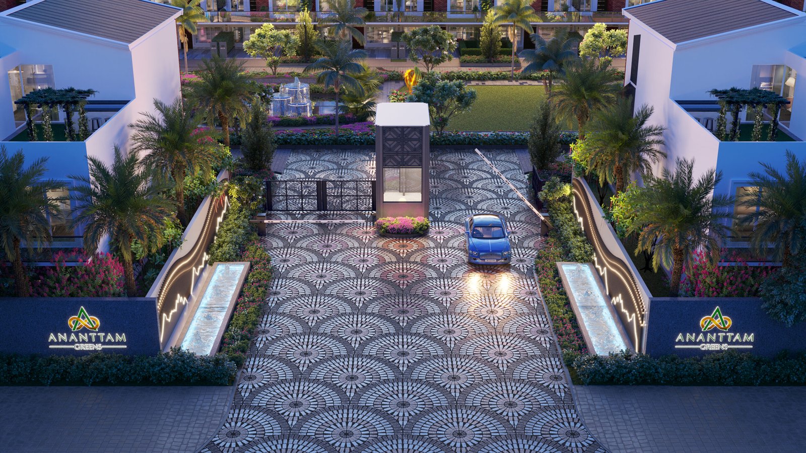 GATE NIGHT PAN CAM 4K